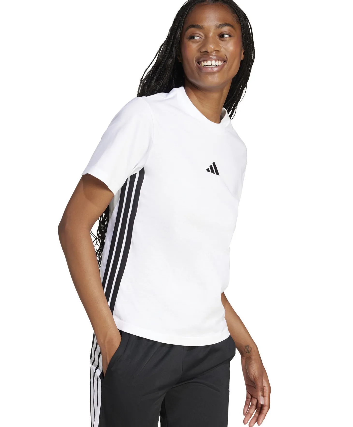 Adidas 3S T-shirt dame