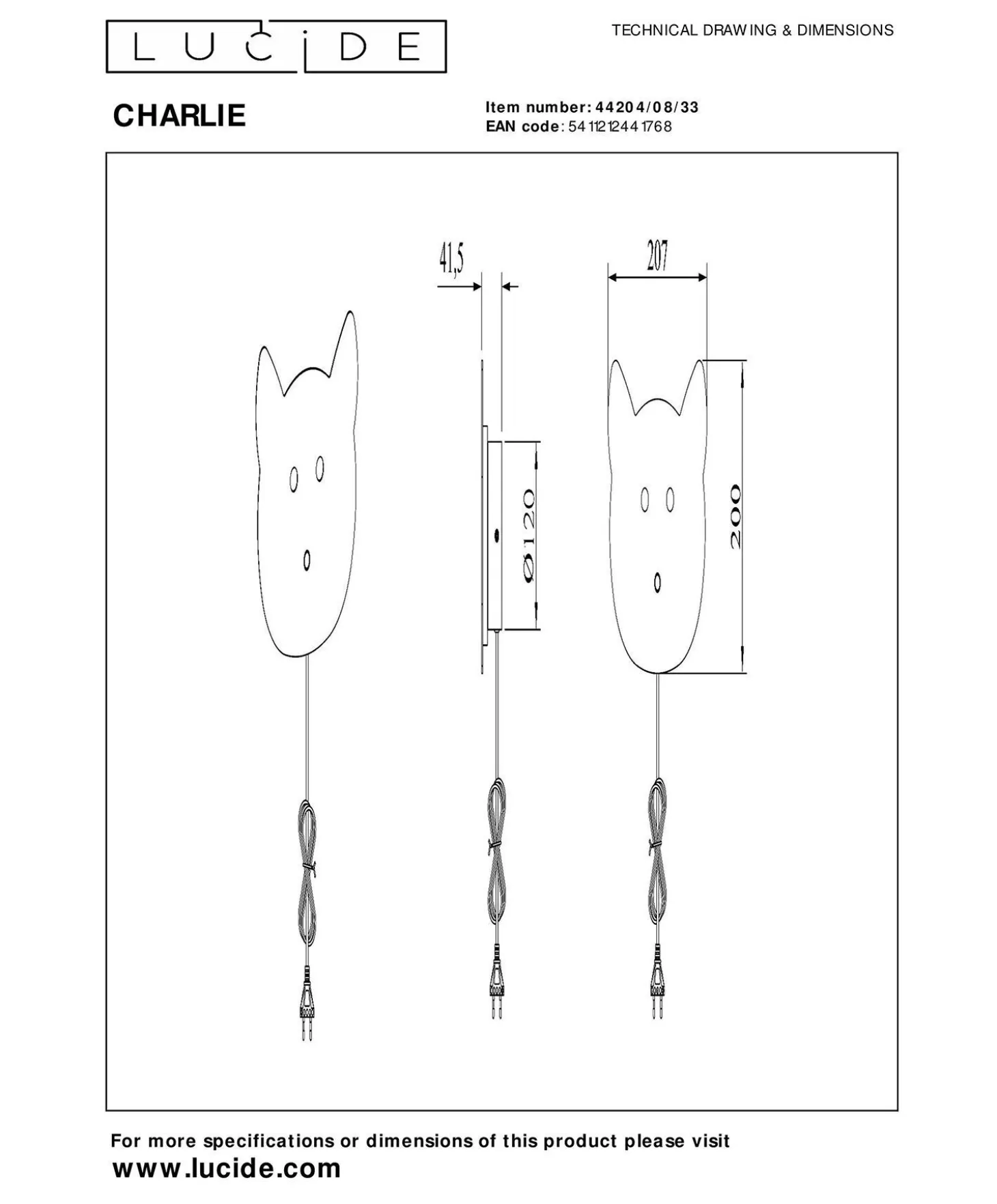 Charlie Vegglampe