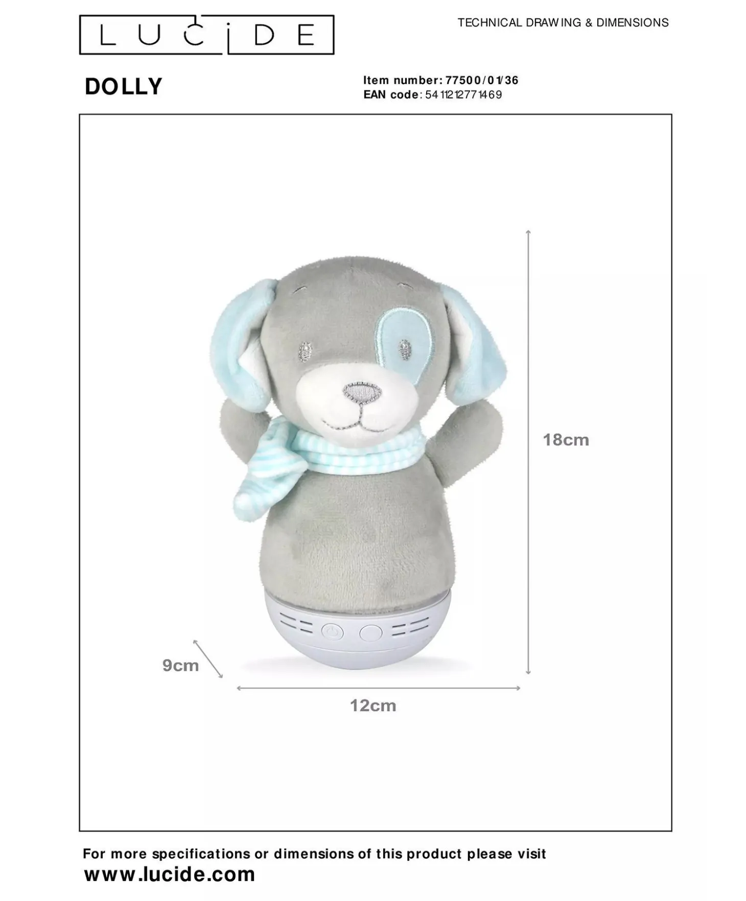 Dolly Bordlampe