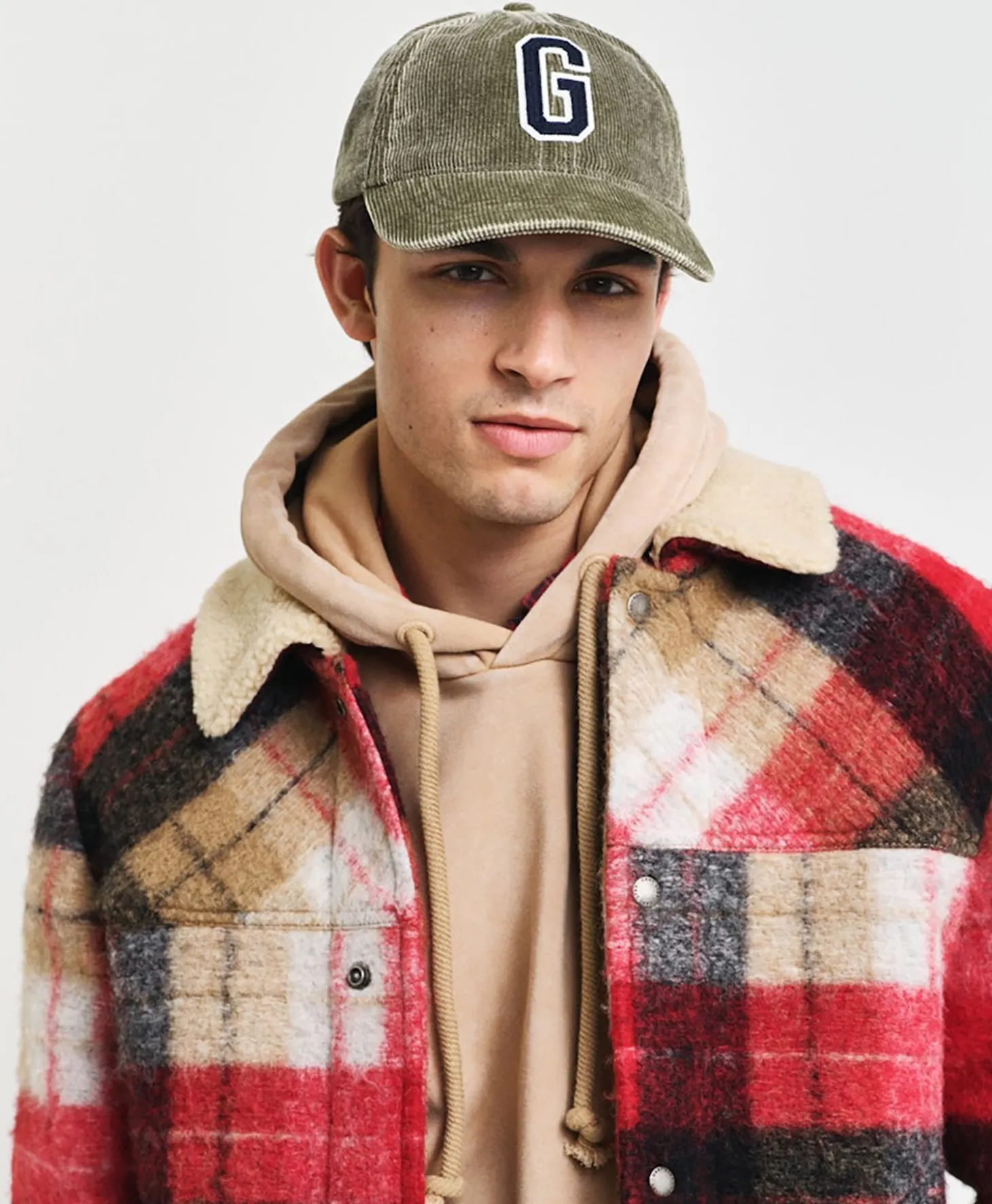 GANT Badge Washed Cord Cap