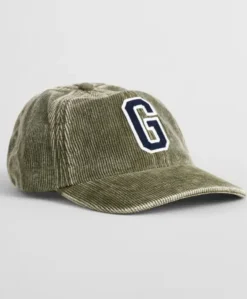Gant Badge Washed Cord Cap