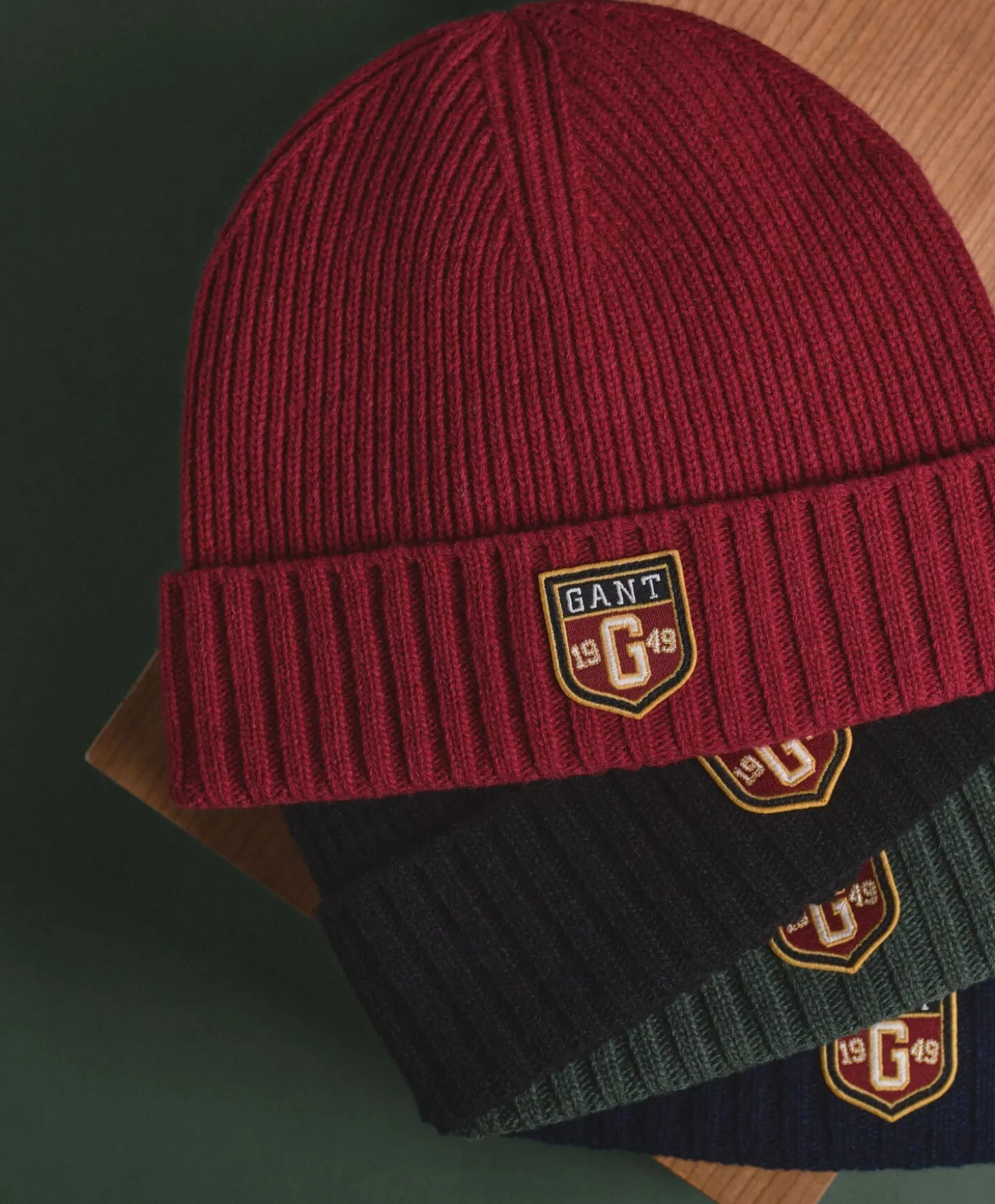 Gant Badge Wool Beanie