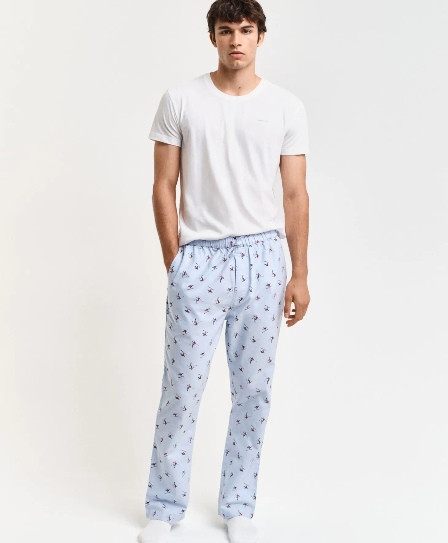 Gant Skier Print Oxford Pajamas Pant