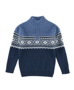 Halfzip ullgenser barn