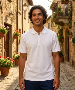 Jack&Jones Austin zip Polo