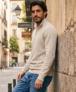 Jack&Jones BLAMILANO KNIT HALF ZIP