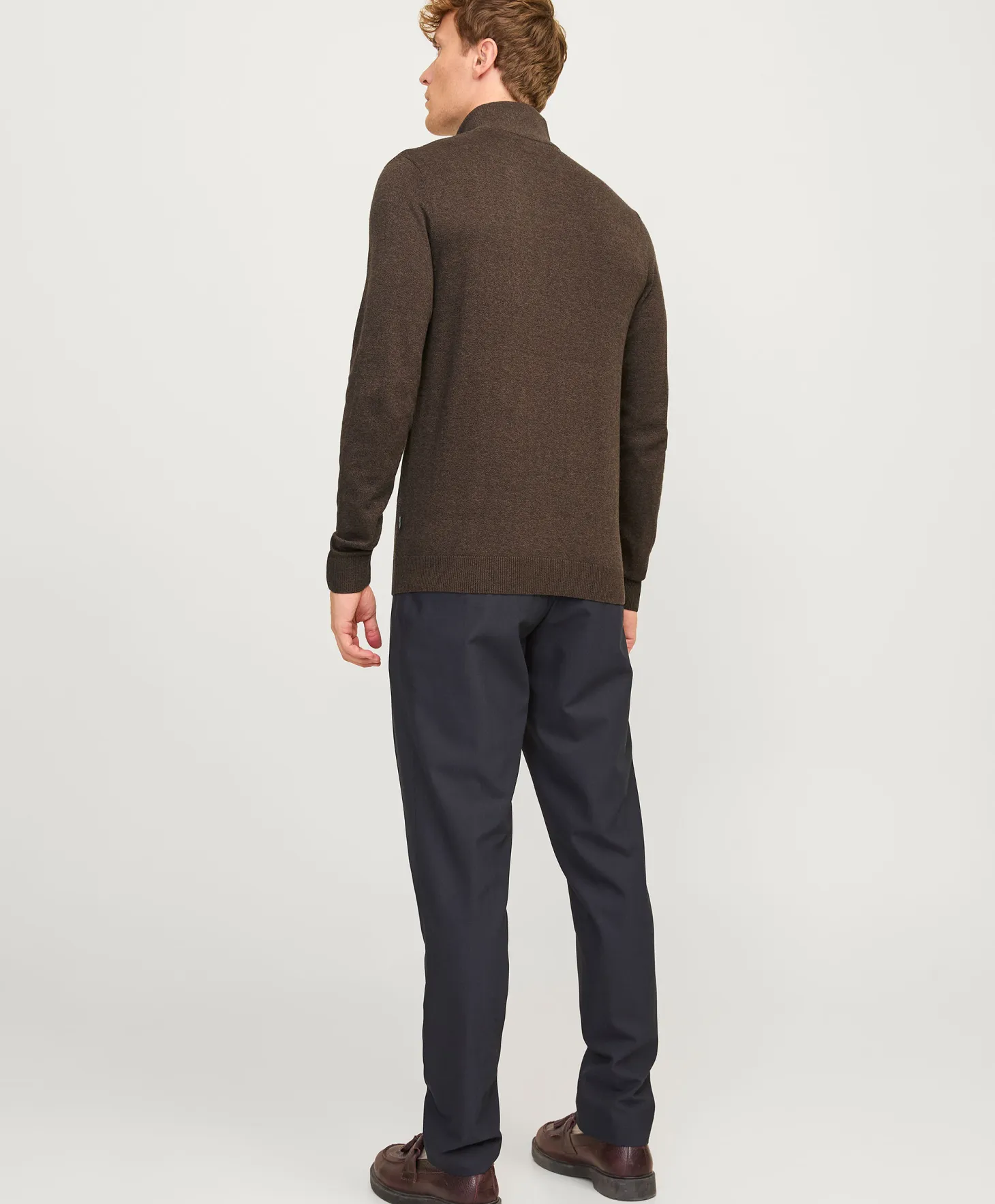 Jack&Jones Emil Knit half zip genser