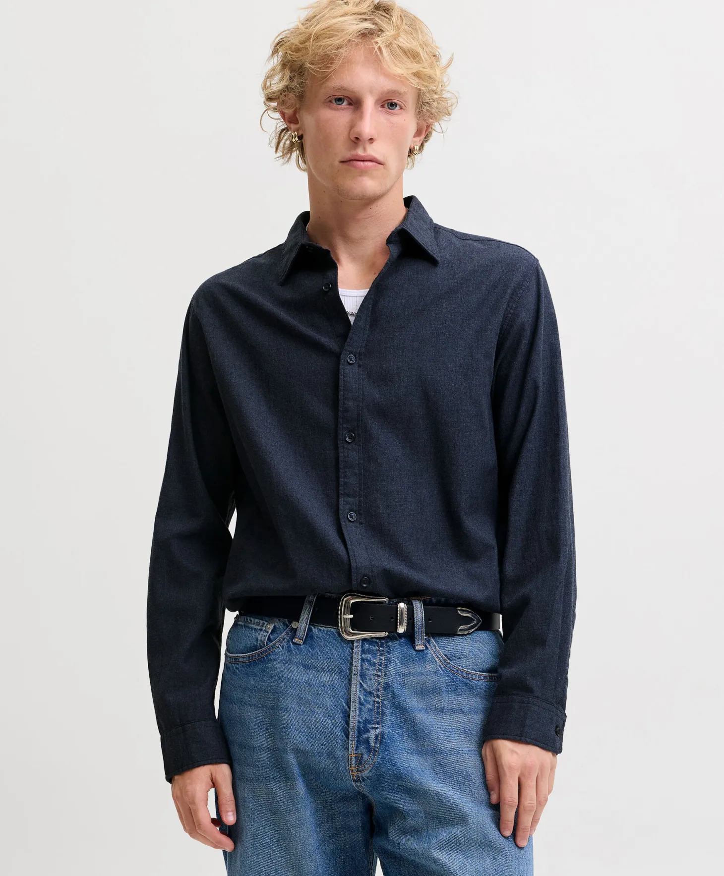 Jack&Jones Field Melange skjorte