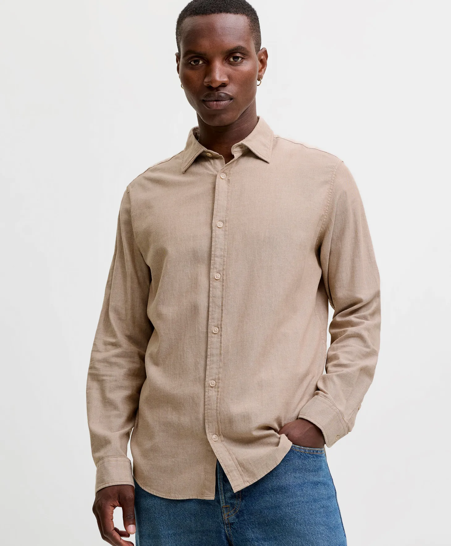 Jack&Jones Field Melange skjorte