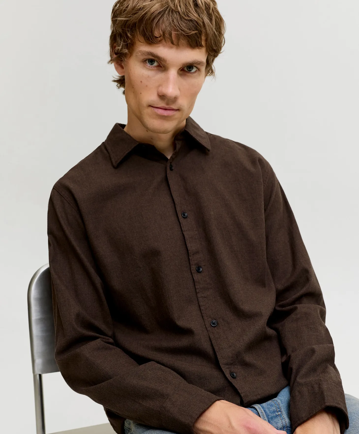 Jack&Jones Field Melange skjorte