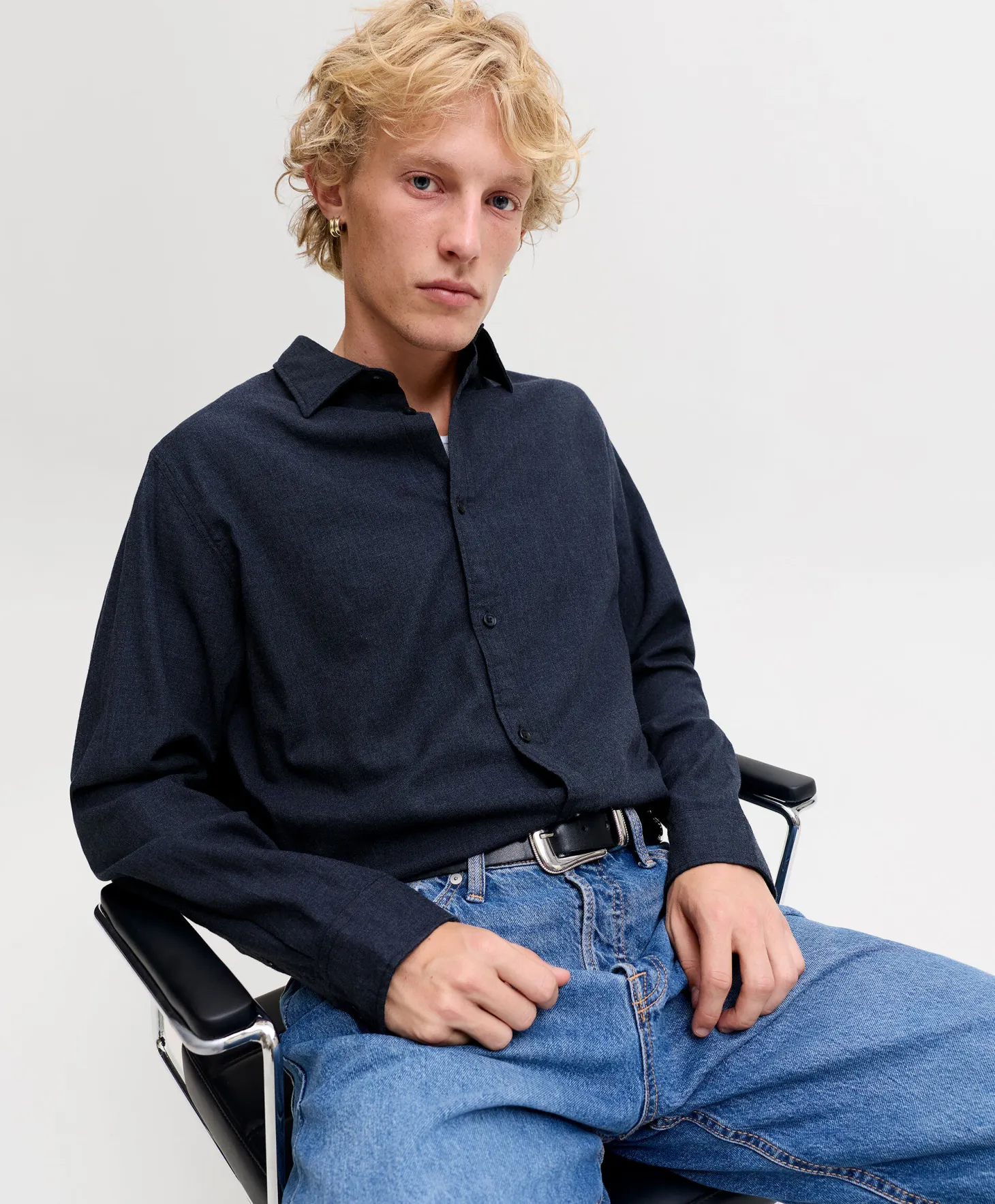 Jack&Jones Field Melange skjorte