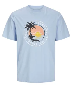 Jack&Jones Palm Tee SS Crew Neck