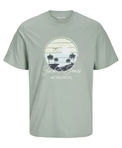 Jack&Jones Palm Tee SS Crew Neck