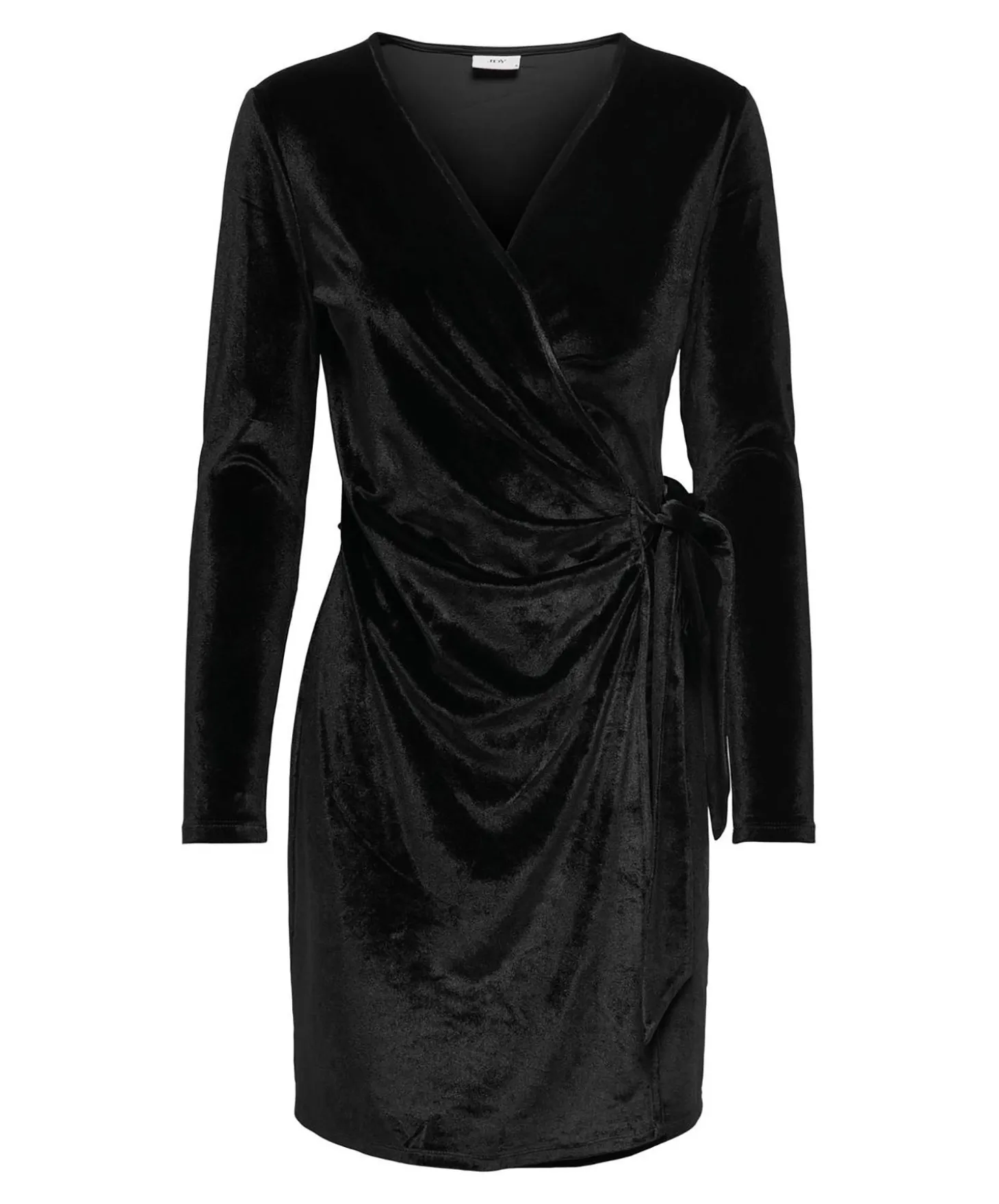 JDY Sandy Velvet Wrap Dress