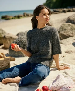 Kaffe Emilie Cropped Knit Pullover