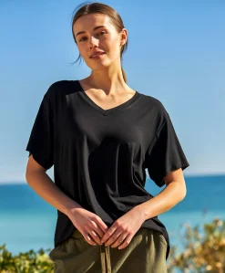 Kaffe Frida V-neck T-shirt