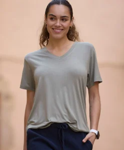 Kaffe Frida V-neck T-shirt