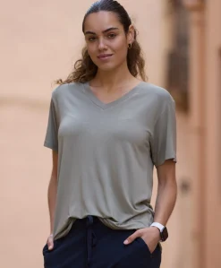 Kaffe Frida V-neck T-shirt