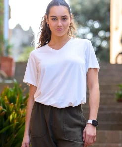 Kaffe Frida V-neck T-shirt