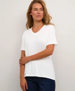 Kaffe Frida V-neck T-shirt