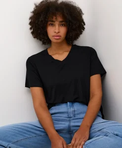 Kaffe Frida V-neck T-shirt