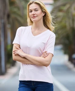 Kaffe Frida V-neck T-shirt