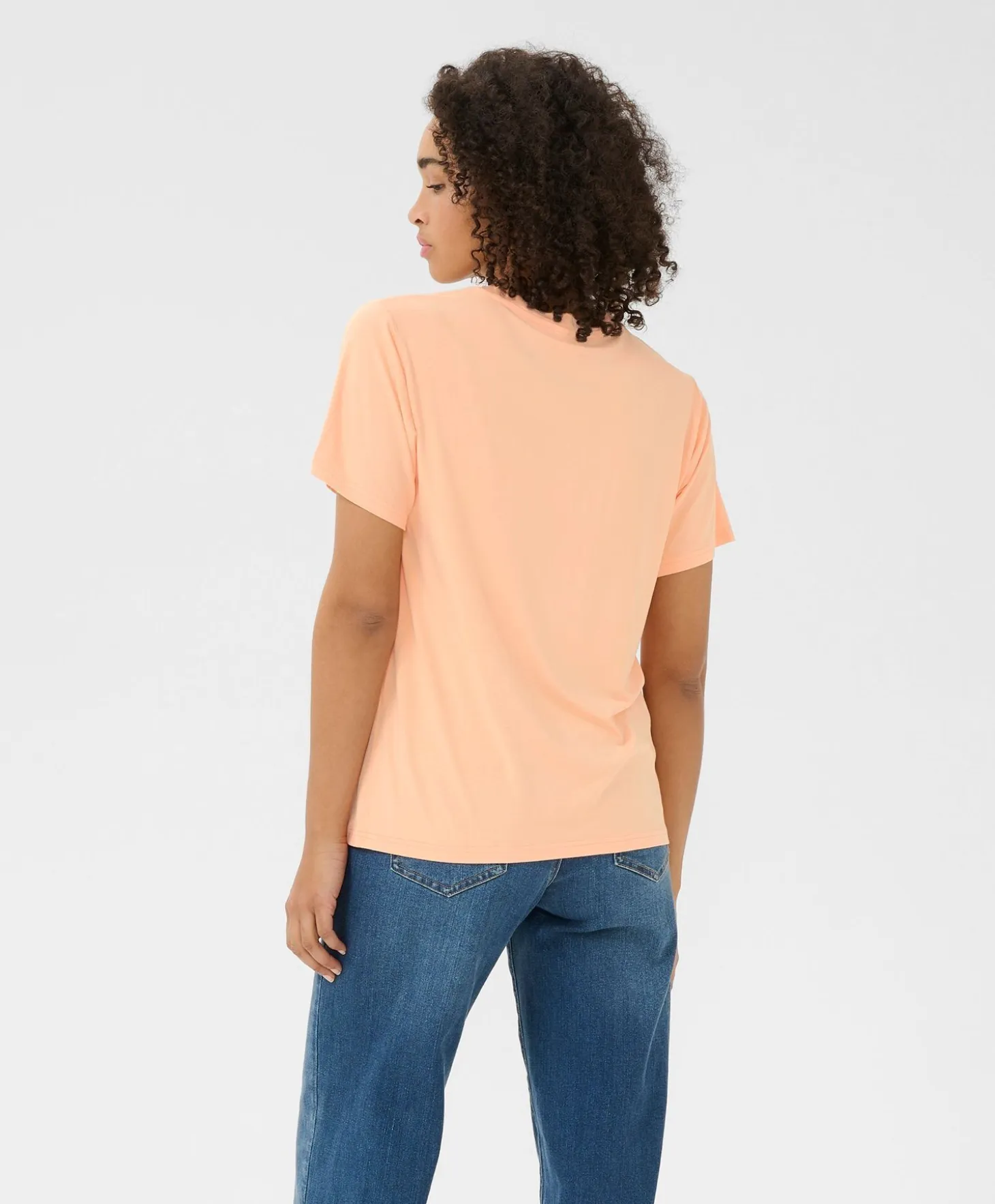 Kaffe Frida V-neck T-shirt