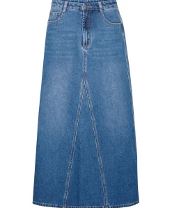 Kaffe Hera Denim Skjørt