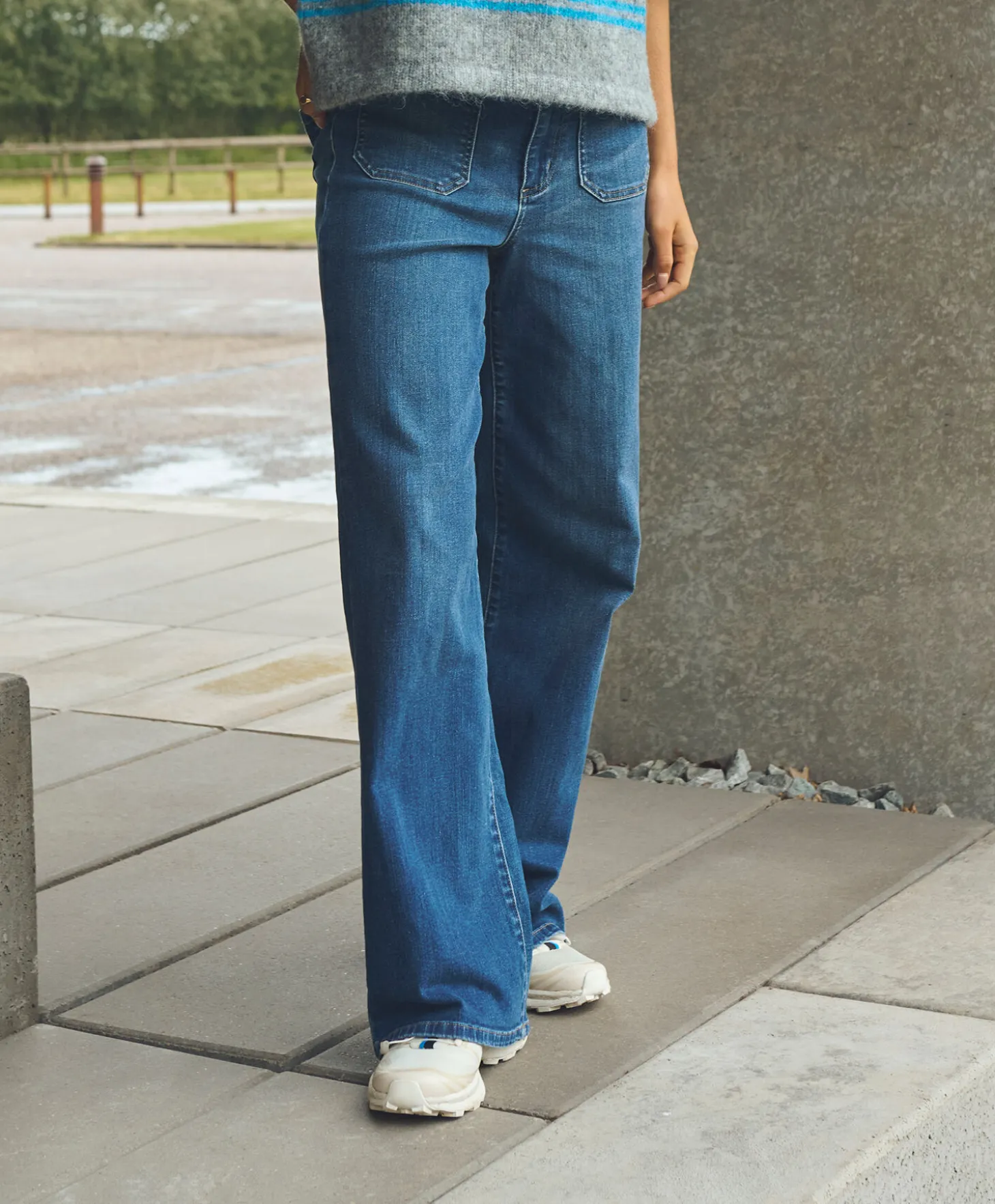 Kaffe Karla HW Wide Pant