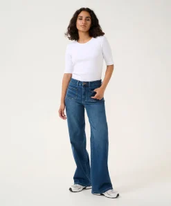 Kaffe Karla HW Wide Pant