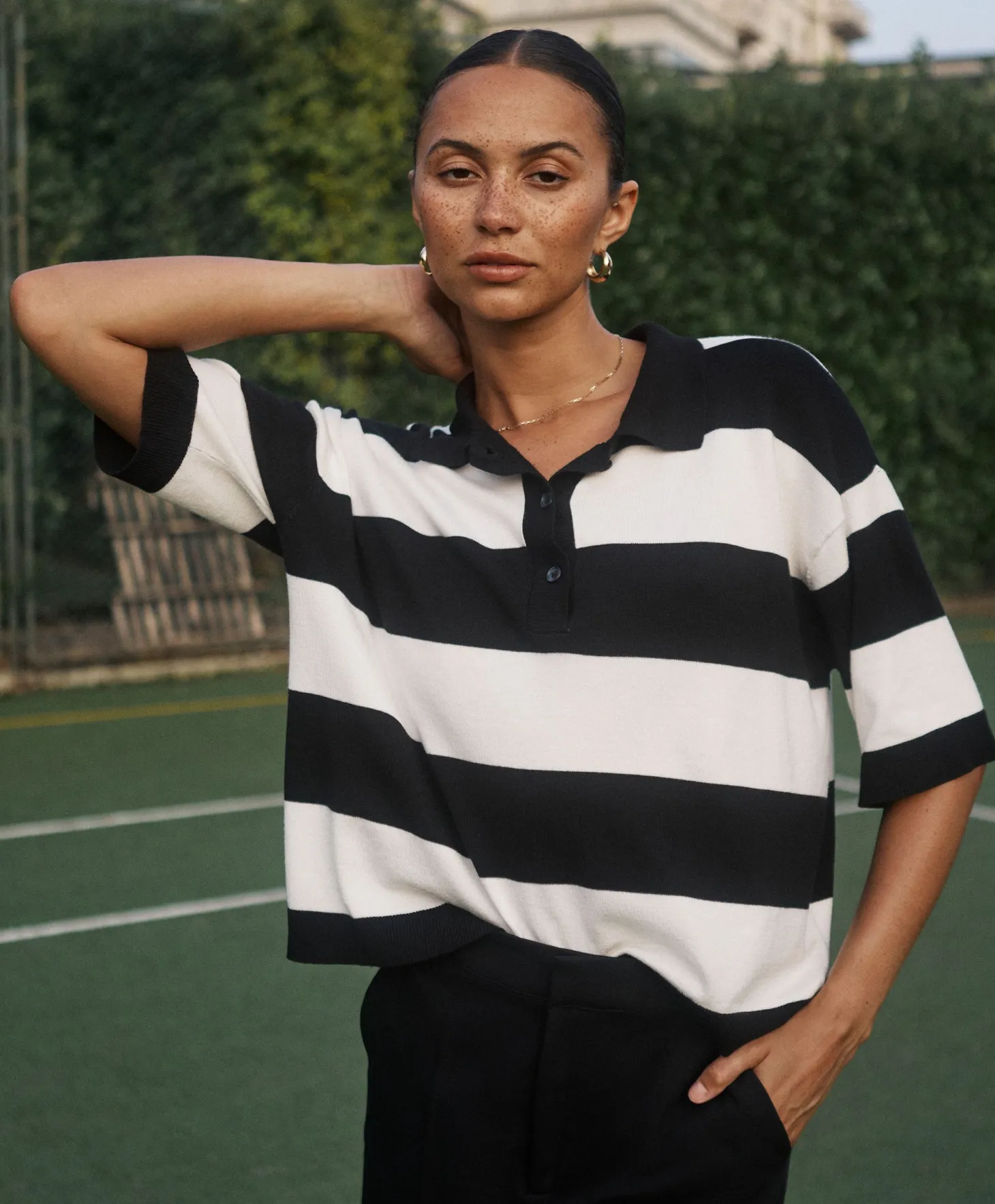 Kaffe Lizza Polo Knit
