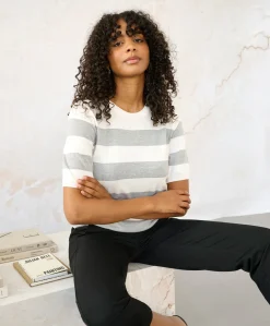 Kaffe Lizza Striped Knit