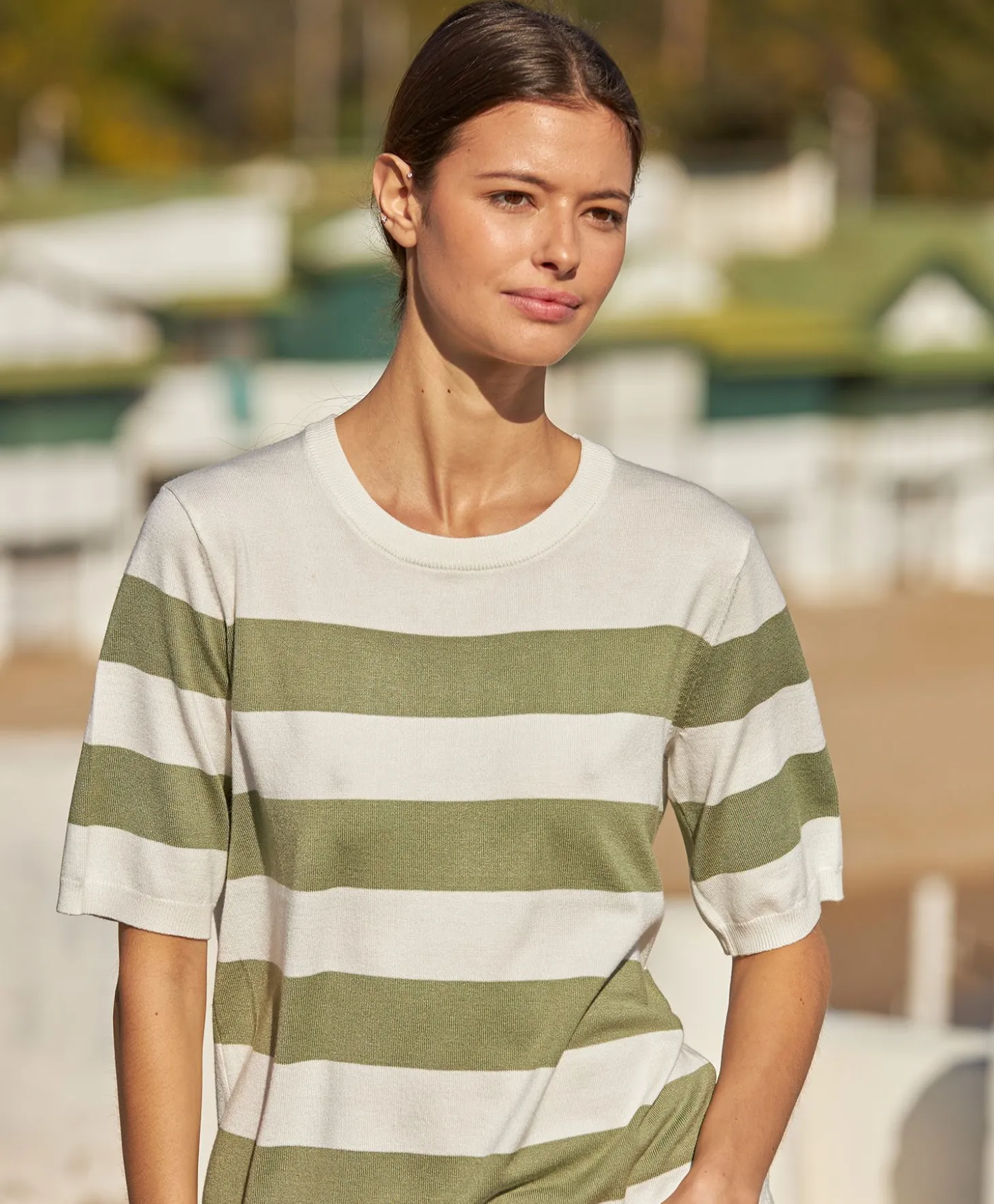 Kaffe Lizza Striped Knit