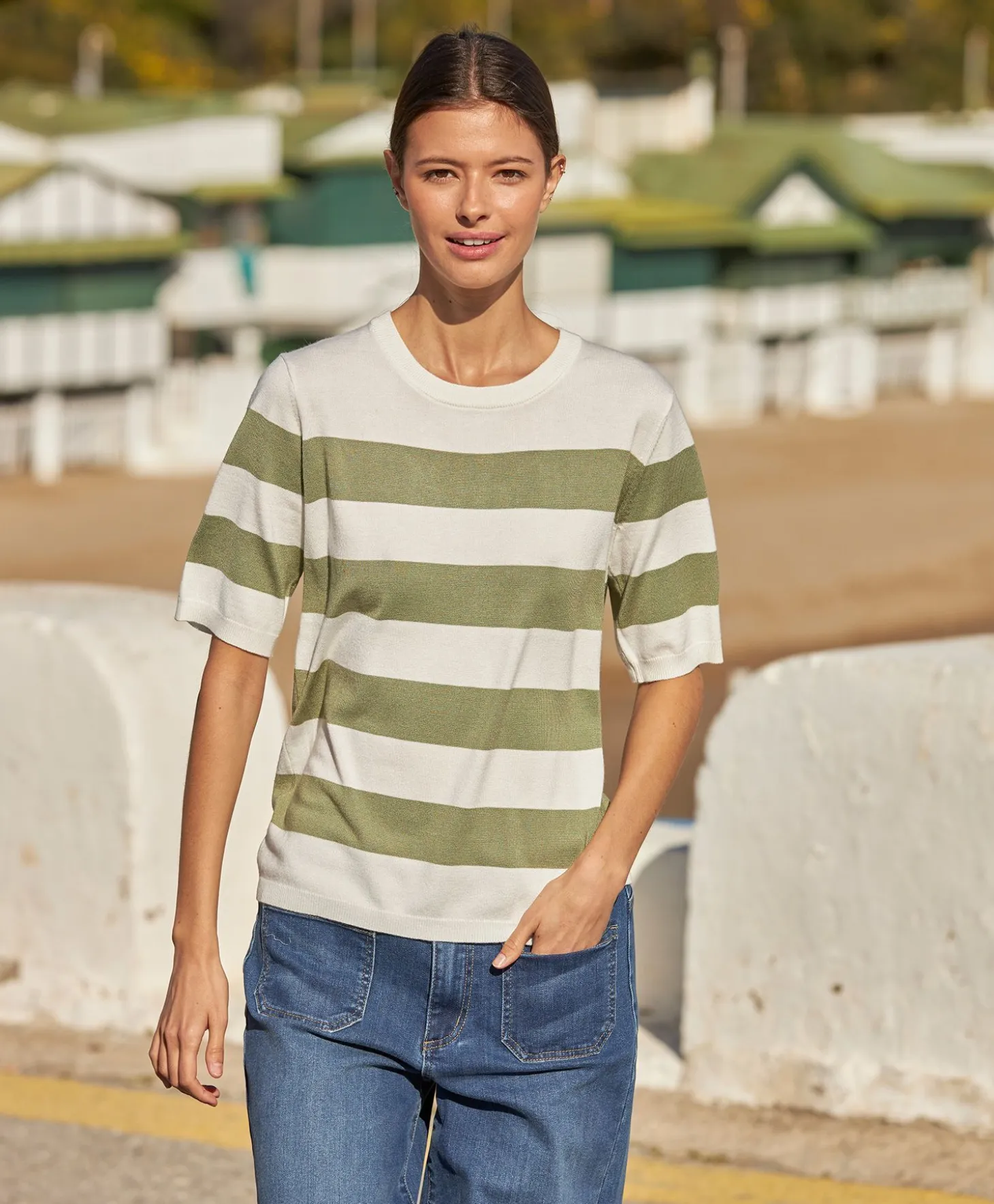 Kaffe Lizza Striped Knit