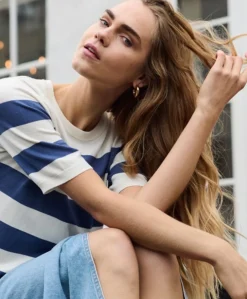 Kaffe Lizza Striped Knitt