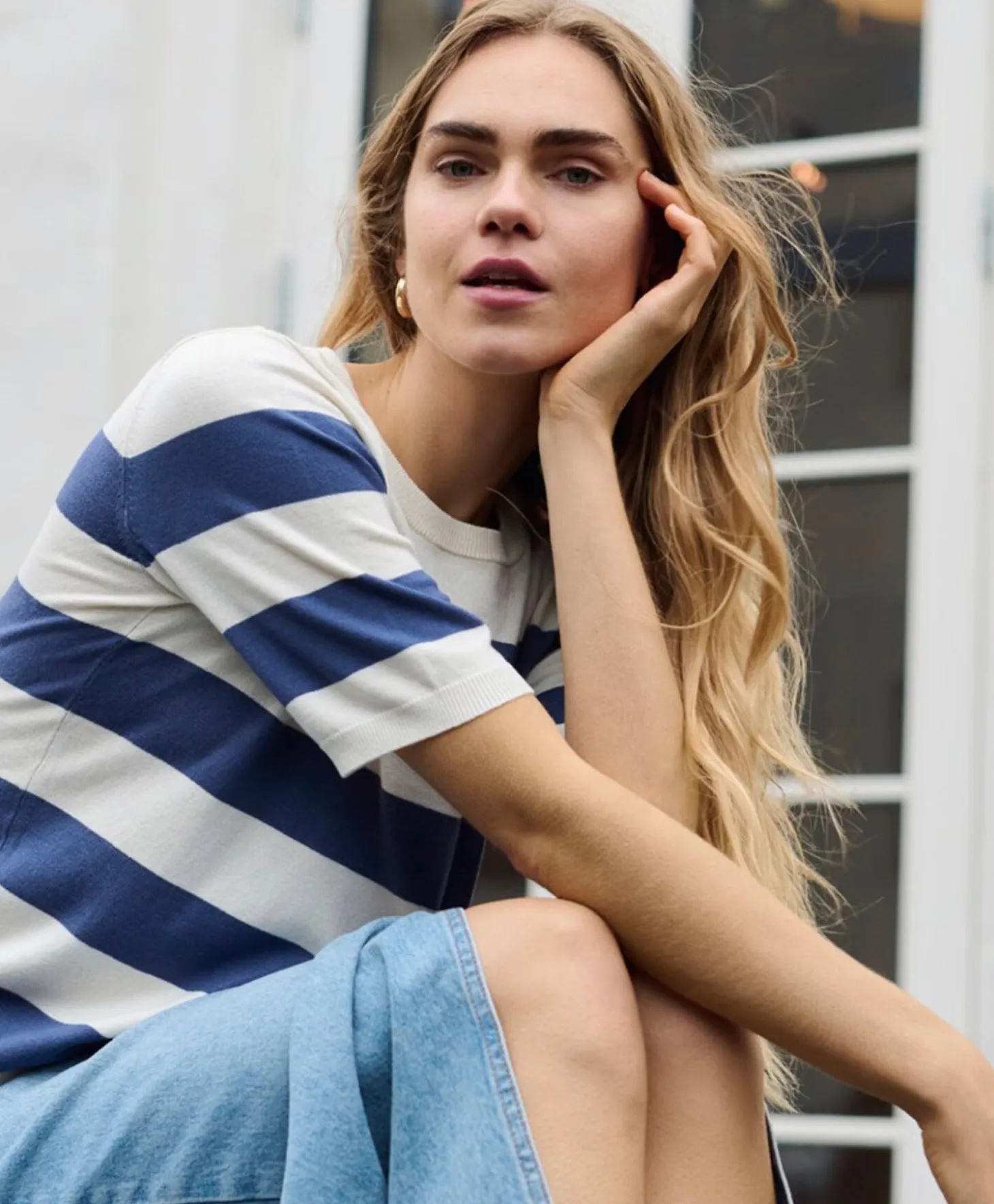 Kaffe Lizza Striped Knitt