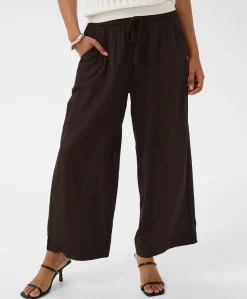 Kaffe Milia Cropped Wide Pants