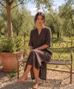 Kaffe Milia Kaftan Kjole