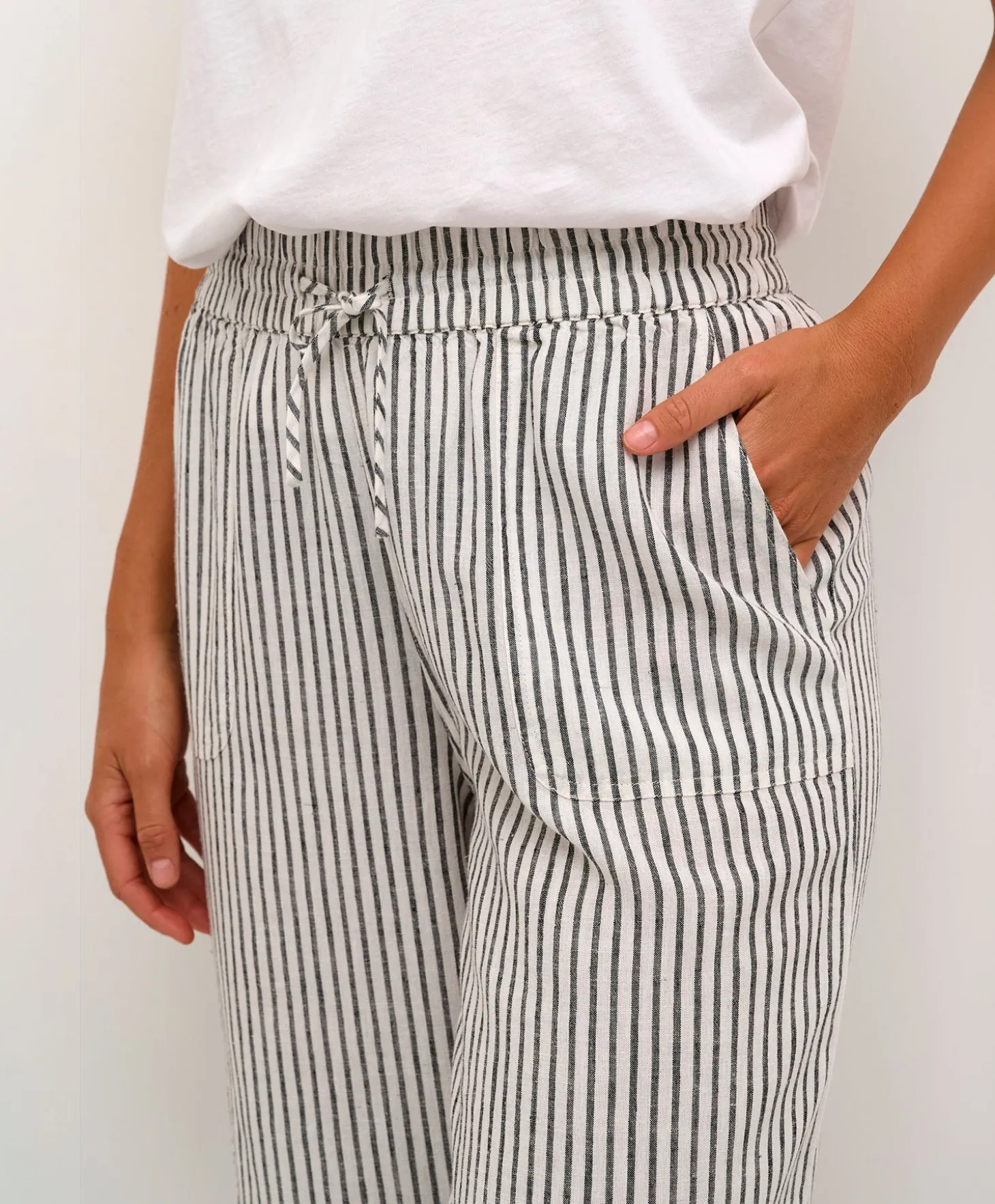 Kaffe Milia Lin Wide Pant HW