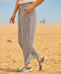 Kaffe Naya Striped Culotte Pant