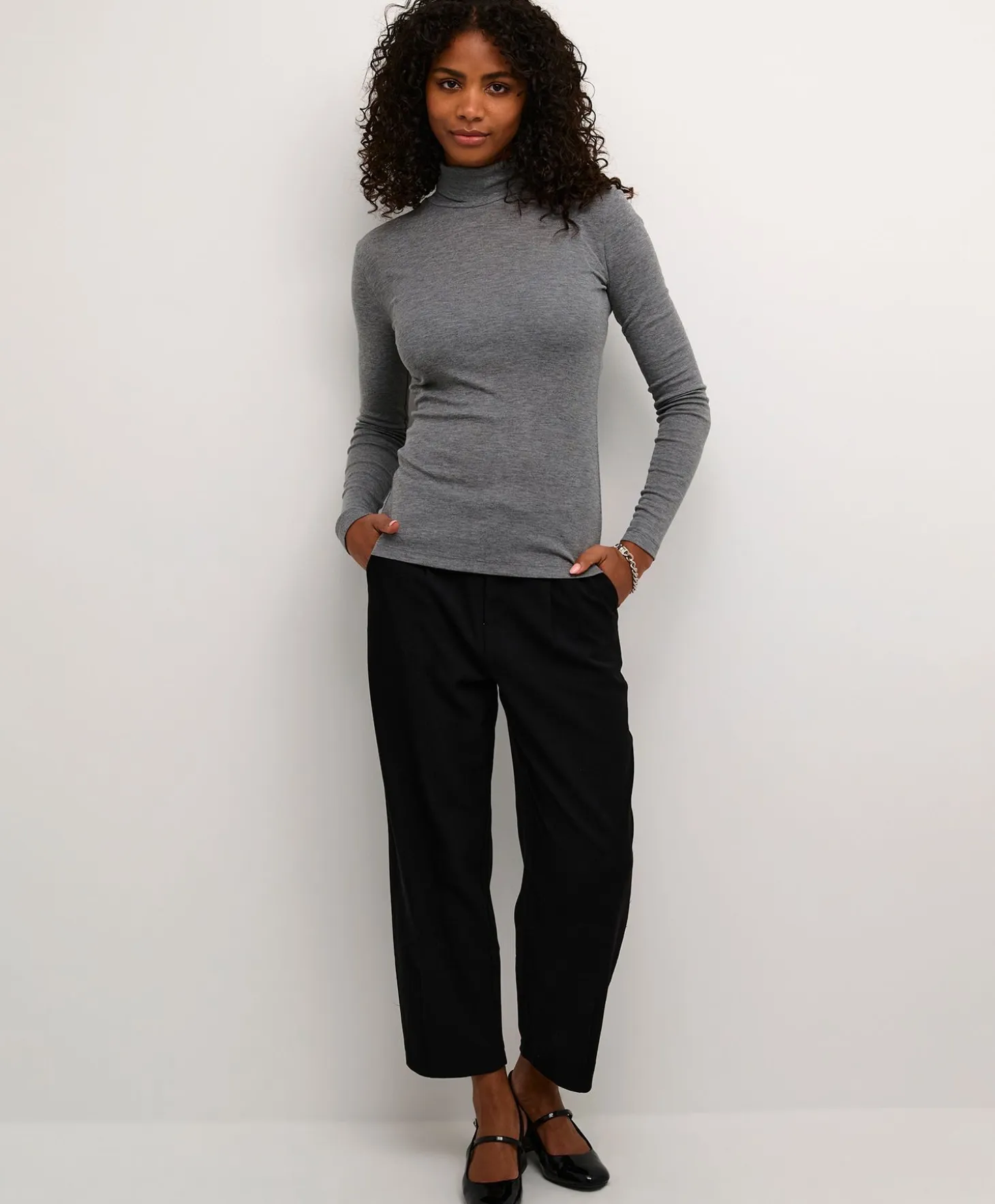 Kaffe Ronia Roll Neck t-shirt