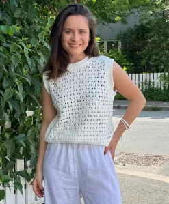 Kaffe Silja strikket topp