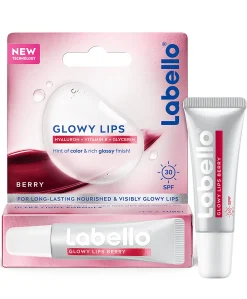 Labello Glowy Lips Berry Tinted SPF30