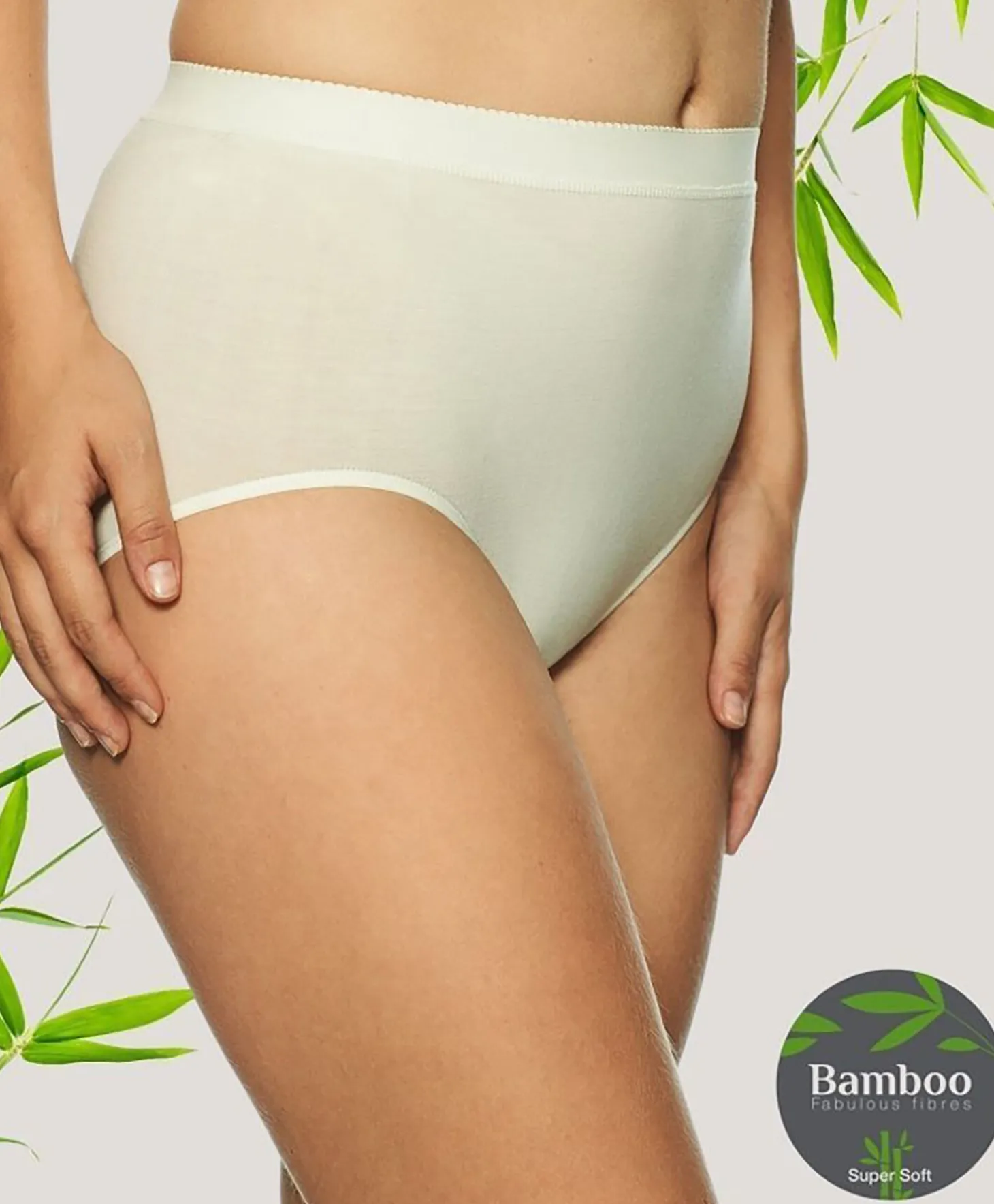 Lady Avenue Bamboo Midi Brief