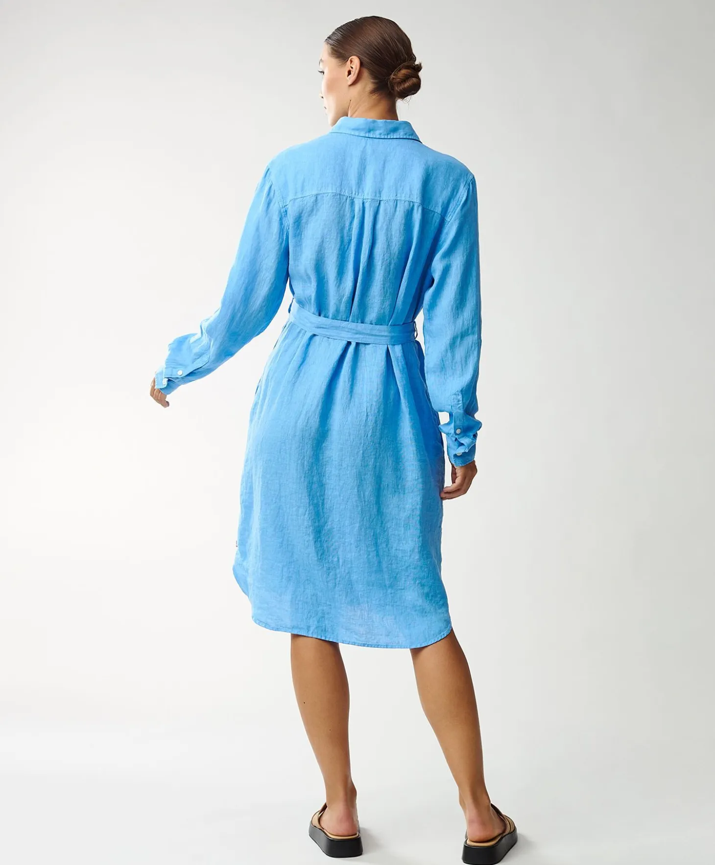 Lexington Isa Linen shirt Dress