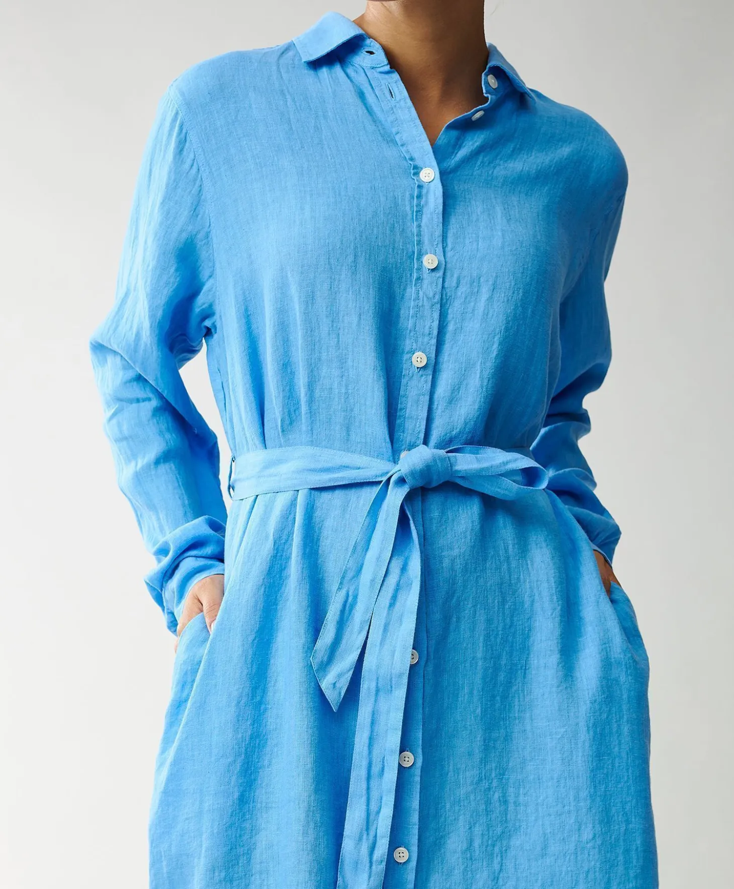 Lexington Isa Linen shirt Dress