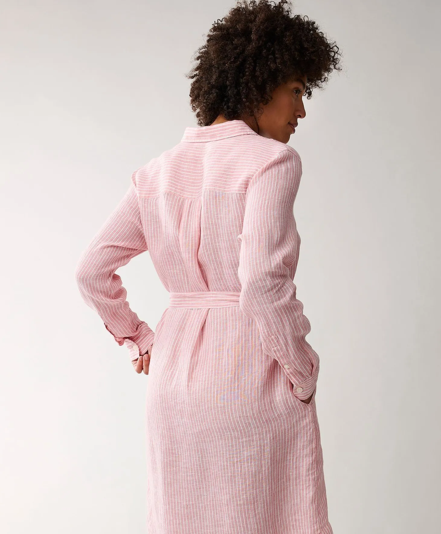 Lexington Isa Linen shirt Dress