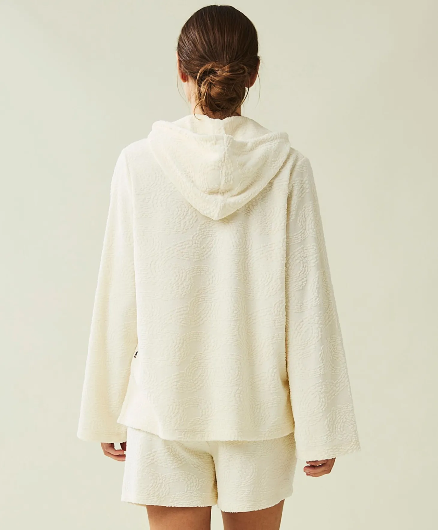 Lexington Juliette hettegenser i jacquardfrotté