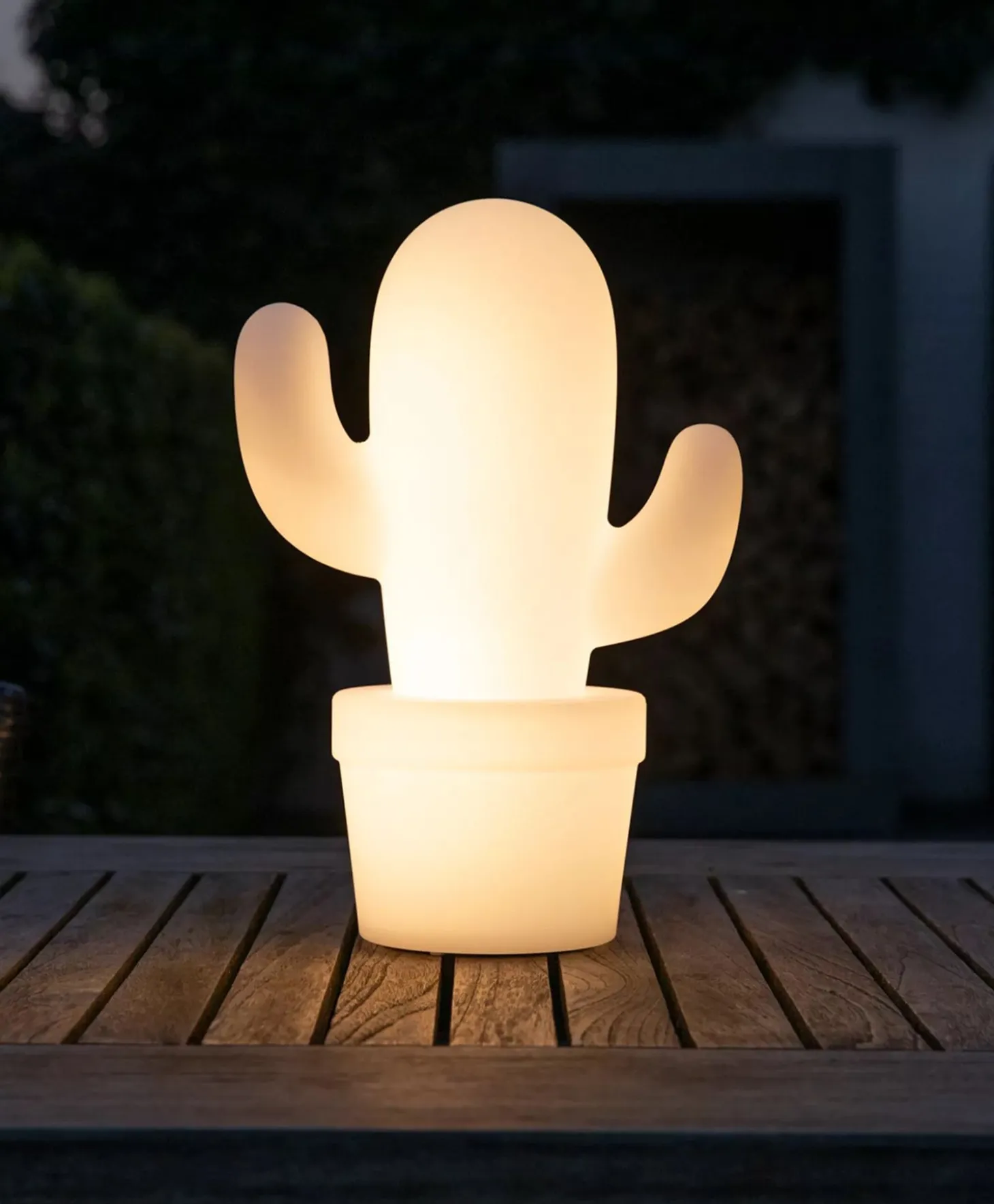 Lucide Cactus Bordlampe