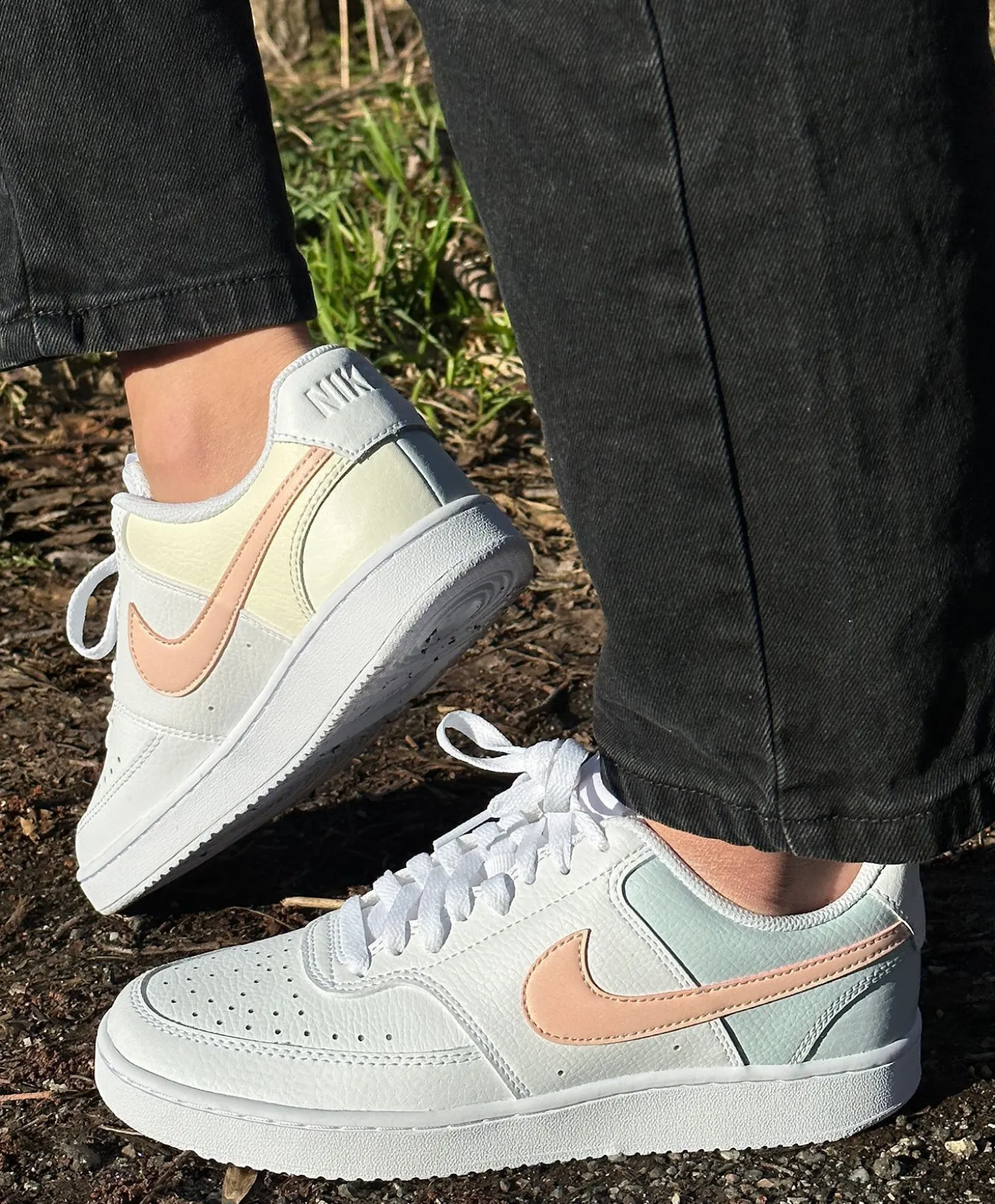 Nike Wmns Court Vision Low Damesko